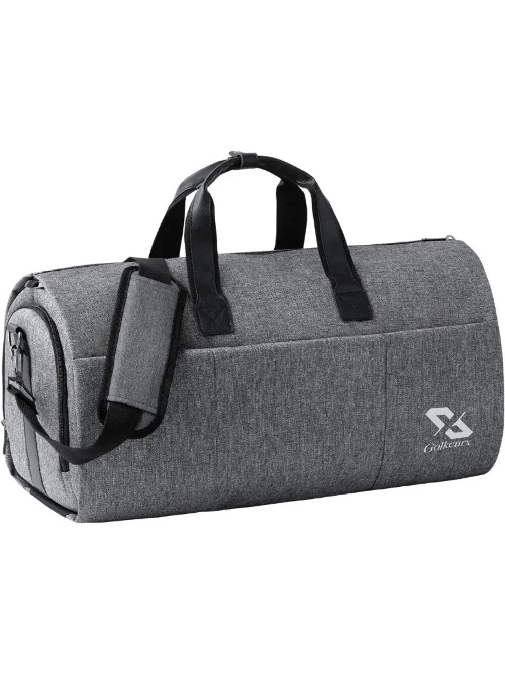 Convertible Travel Garment Bag & Duffle with Shoe Compartment, 2-in-1 Design